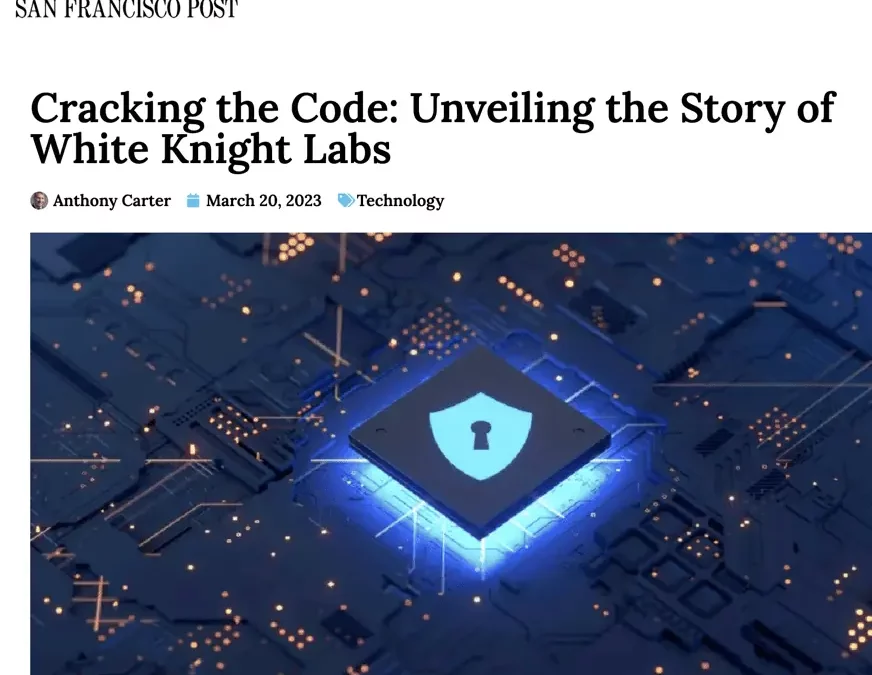 image representing cyber cracking the code and White Knight Labs
