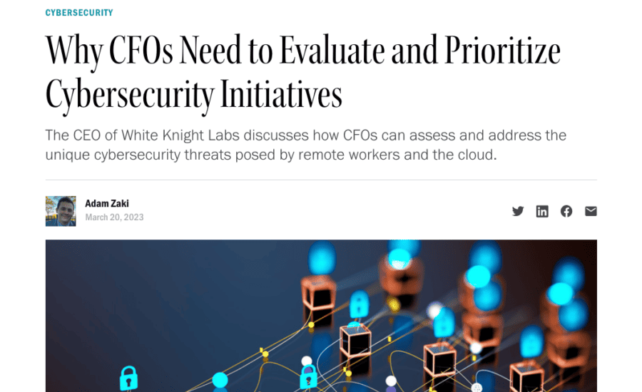 C-Suite executives are looking at cybersecurity differently but still struggle to understand the huge amounts of data moving to the cloud and the associated risks.