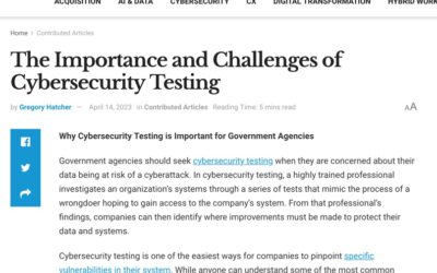 The Importance and Challenges of Cybersecurity Testing