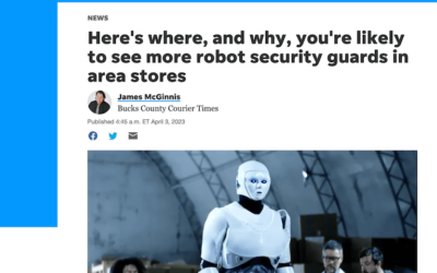 You’re likely to see more robot security guards