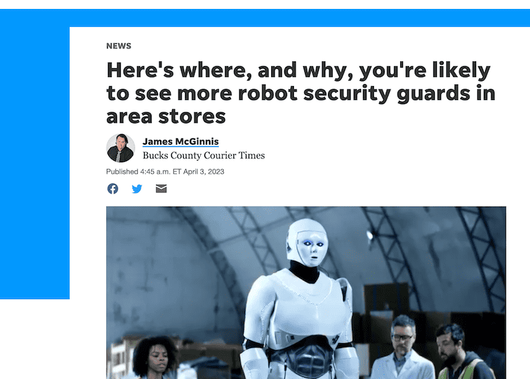 you're likely to see more robot security guards - Greg Hatcher WKL CEO comments