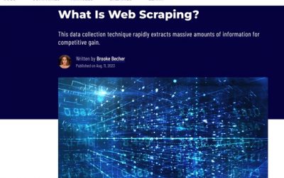 What is Web Scraping and where is the Risk?