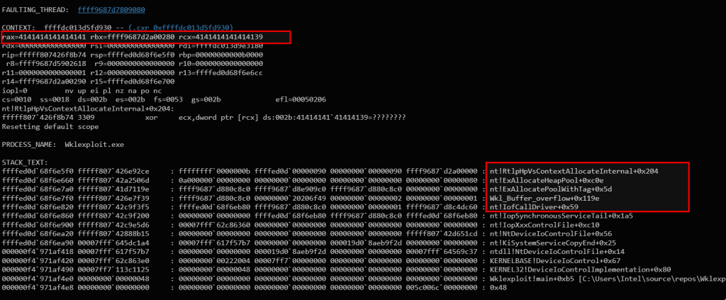 Windows Kernel Buffer Overflow | White Knight Labs